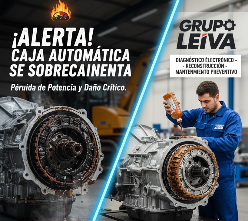 sobrecalentamiento caja automática